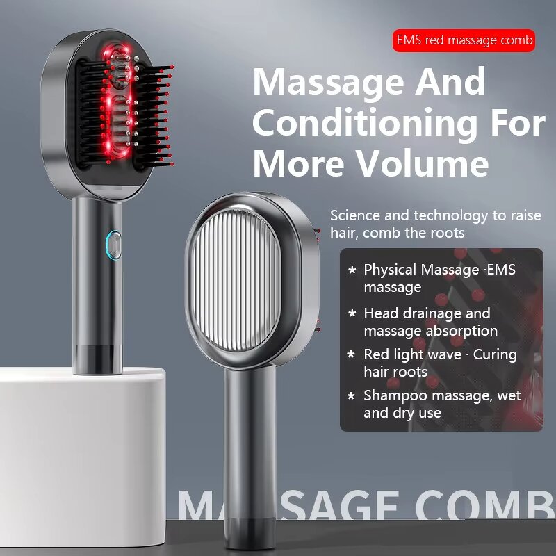 Scalp Massager Manufacturer - Portable Waterproof Rechargeable Hair Oil Applicator Head Brush for Hair Growth