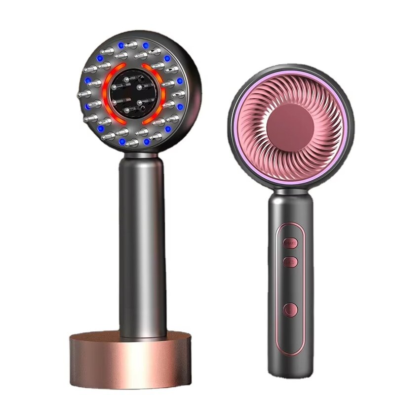 Head Massager Manufacturer - Portable Cordless Electric Shiatsu Waterproof Scalp Massaging Brush for Hair Care