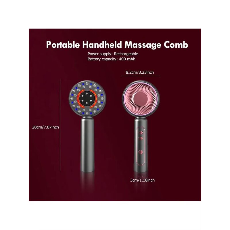 Scalp Massager Manufacturer - Massaging Brush Shiatsu with IPX7 Waterproof Cordless Electric Portable