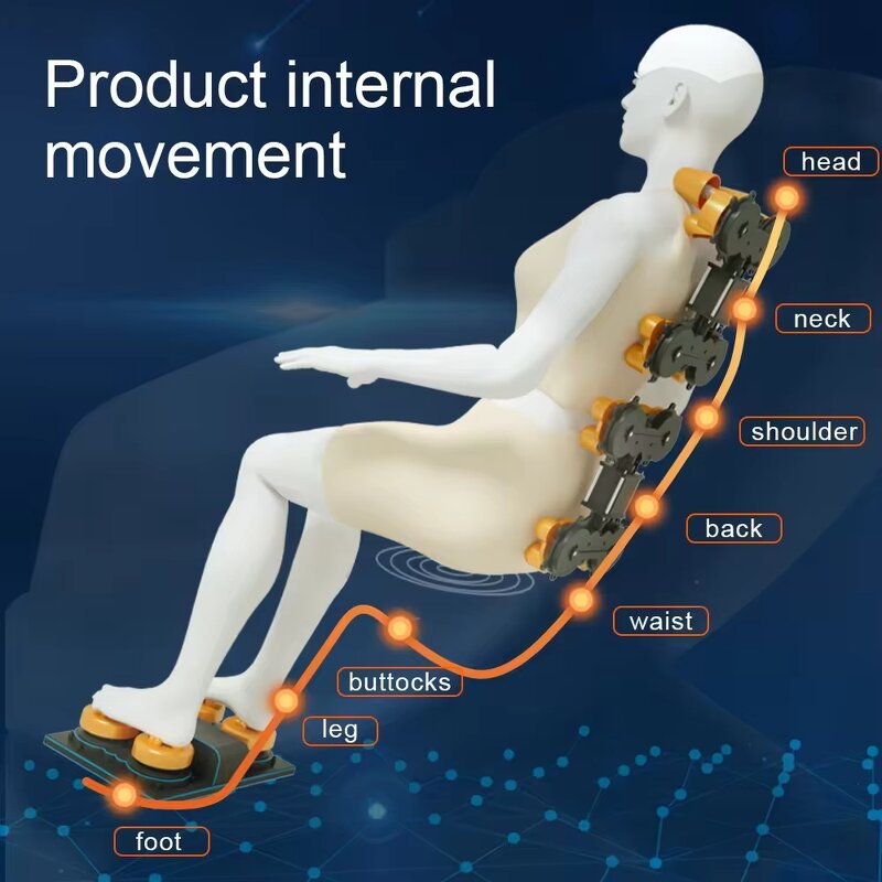 Massage Chair Manufacturer - China Factory Zero Gravity 3D SL Track Salon Full Body