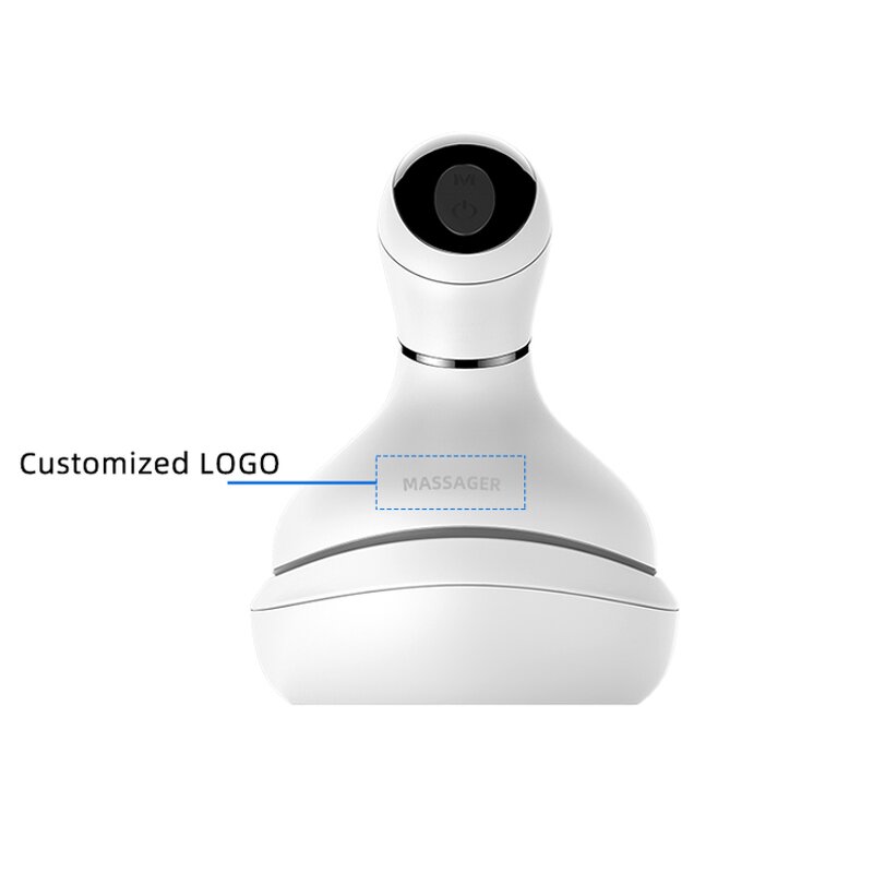 Head Massager Manufacturer - CE Electric Scalp HM01 with 4 Massage Heads Stress Release