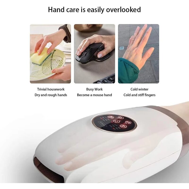 Hand Massager Manufacturer - 2025 New Electric Air Compression & Heat Therapy Shiatsu Vibration USB