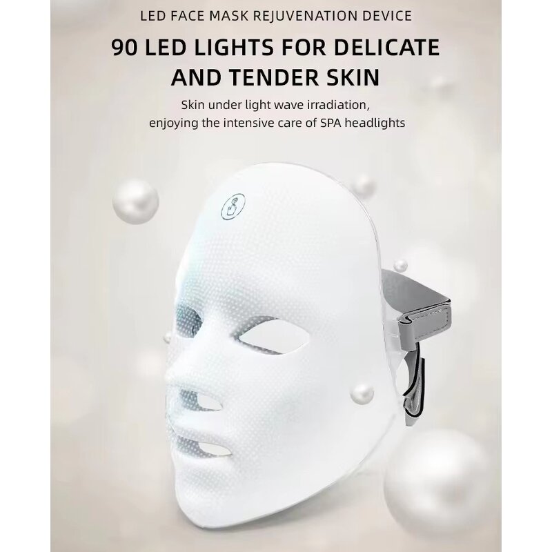 LED Facial Mask Manufacturer - Portable Wireless Wholesale Price Infrared with USB for Home