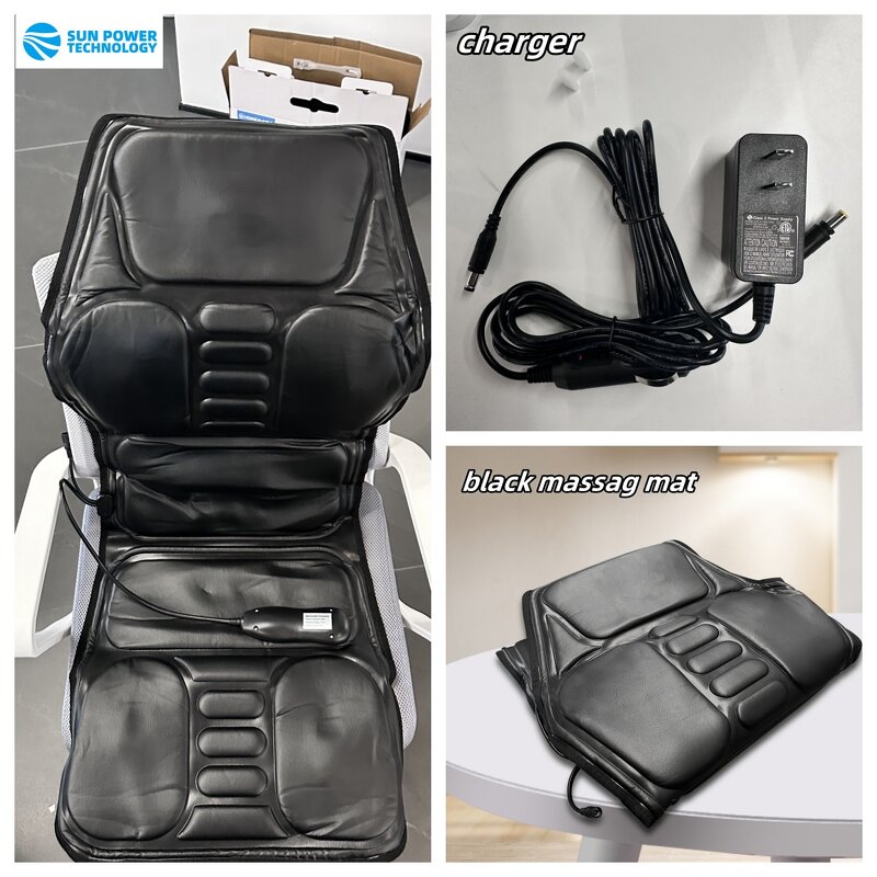 Massage Seat Cushion Manufacturer - High Quality Kneading Shiatsu Body Black Flannel for Car Home