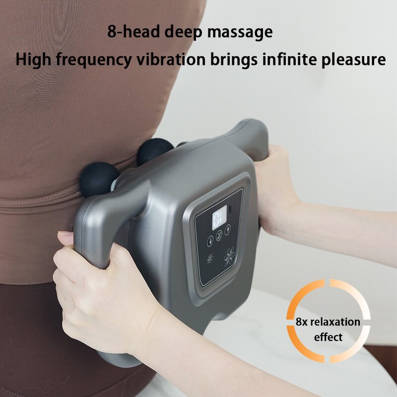 Massage Gun Manufacturer - Powerful Mini 9 Speed 8 Ball Heads for Full Body Fitness