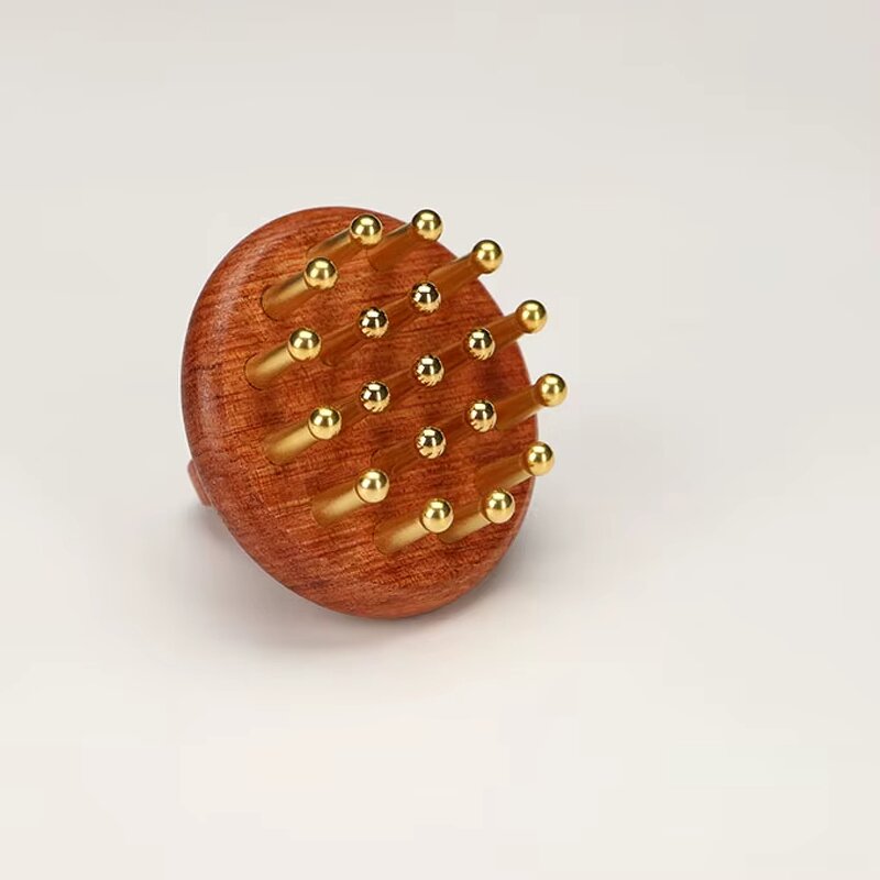 Hair Comb Manufacturer - Multifunctional Massager Natural Wooden for Head Scalp Meridian Channel