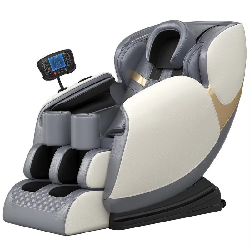 Massage Chair Manufacturer - MC01A 8D White Full Body Zero Gravity