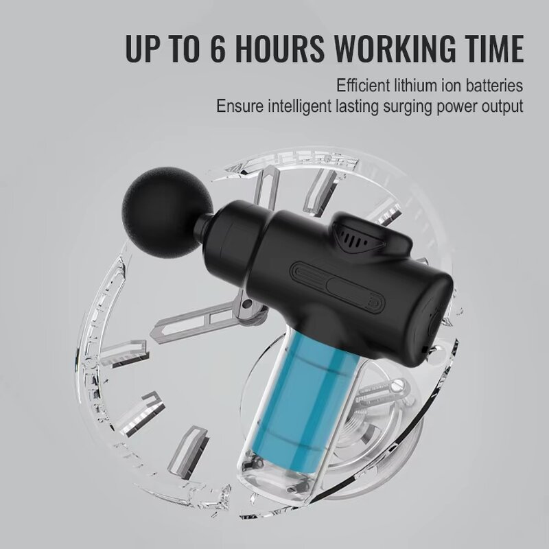 Massage Gun Manufacturer - New Design Professional Cordless Handheld for Facial Body Deep Tissue