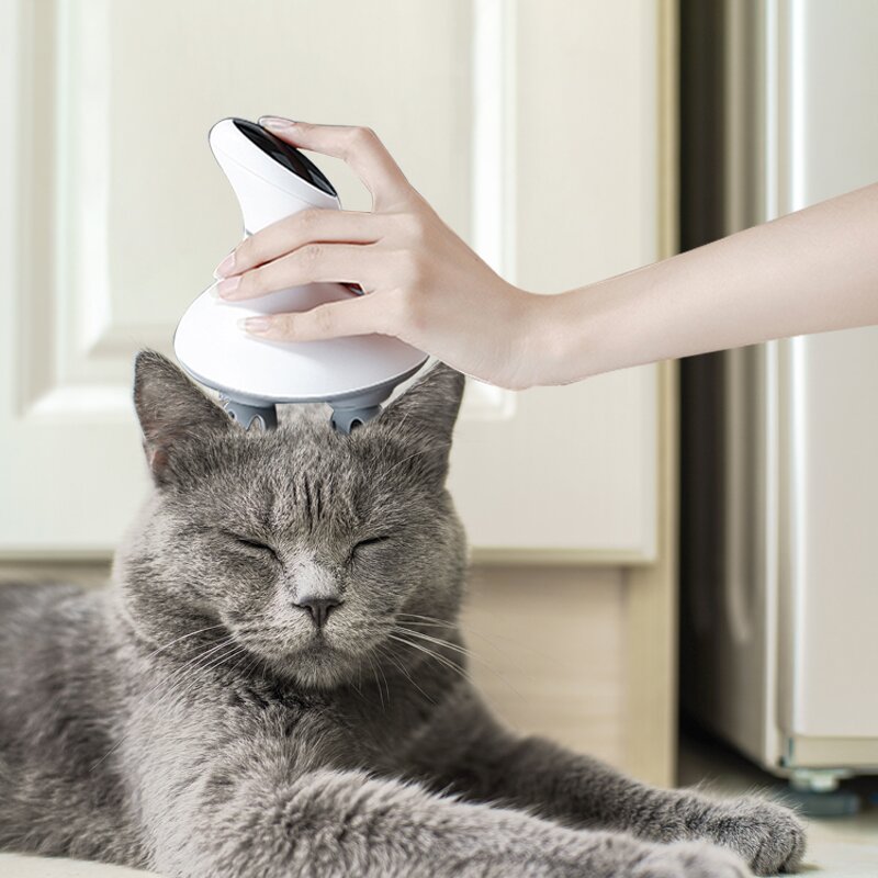 Head Massager Manufacturer - Rechargeable Waterproof Handheld HM01 Stress Relax Electric Scalp