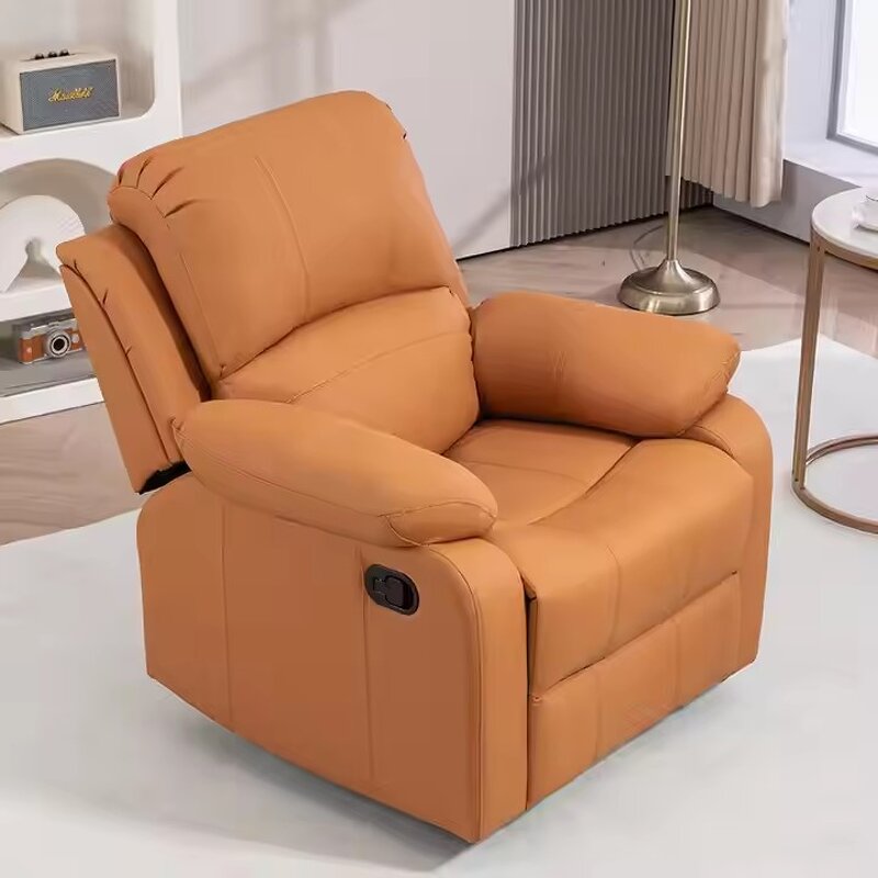 Massage Chair Manufacturer - Customizable Green Synthetic Leather Modern Recliner Extendable for Living Room