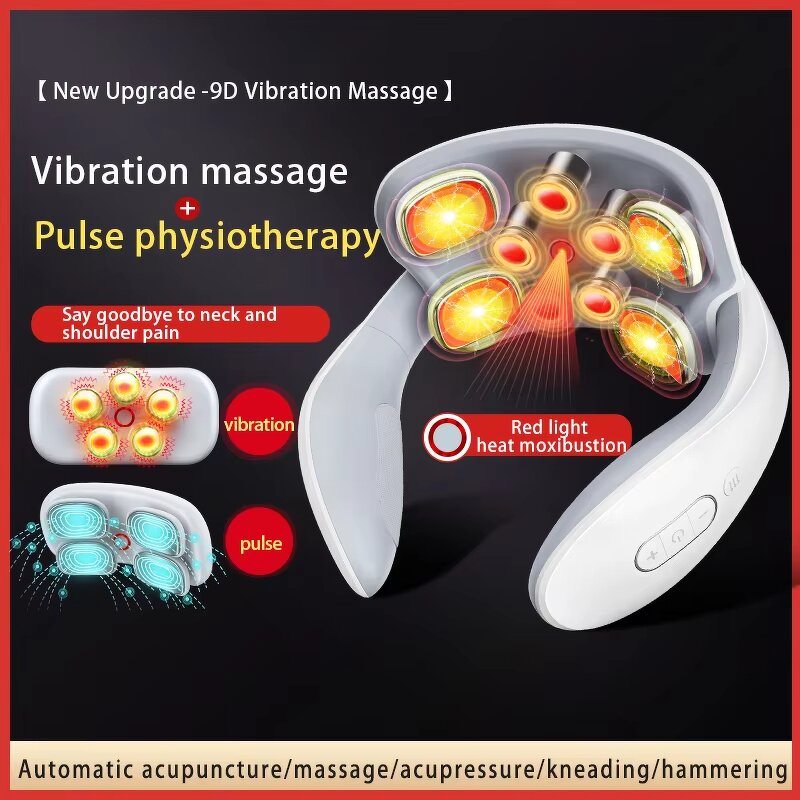Neck and Back Massager Manufacturer - Best Seller 2025 Electric Smart Rechargeable with Heating Function