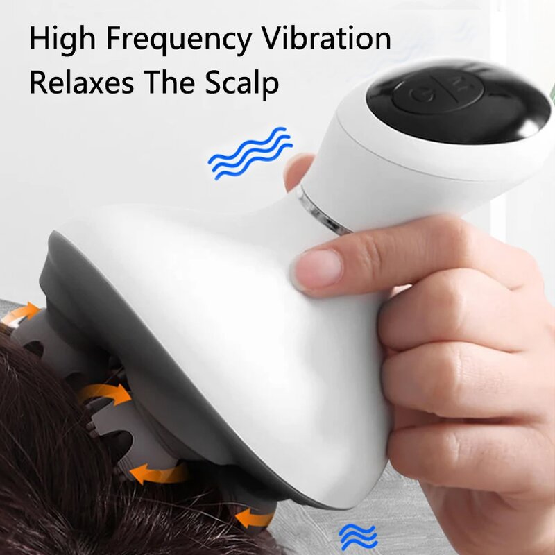 Head Massager Manufacturer - New Portable Smart Electric HM01 Handheld Waterproof Scalp