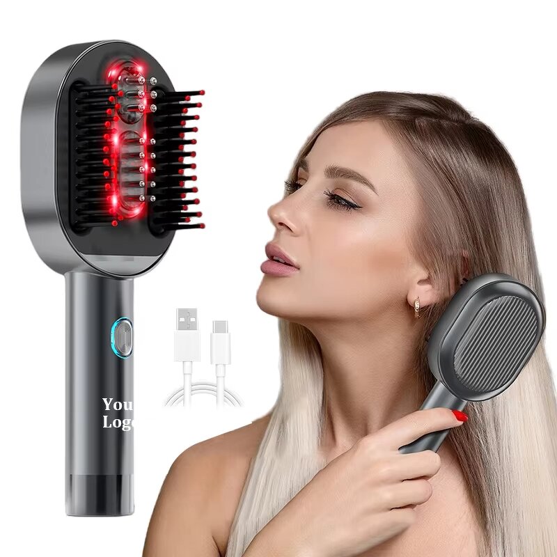 Scalp Massager Manufacturer - Portable Waterproof Rechargeable Hair Oil Applicator Head Brush for Hair Growth