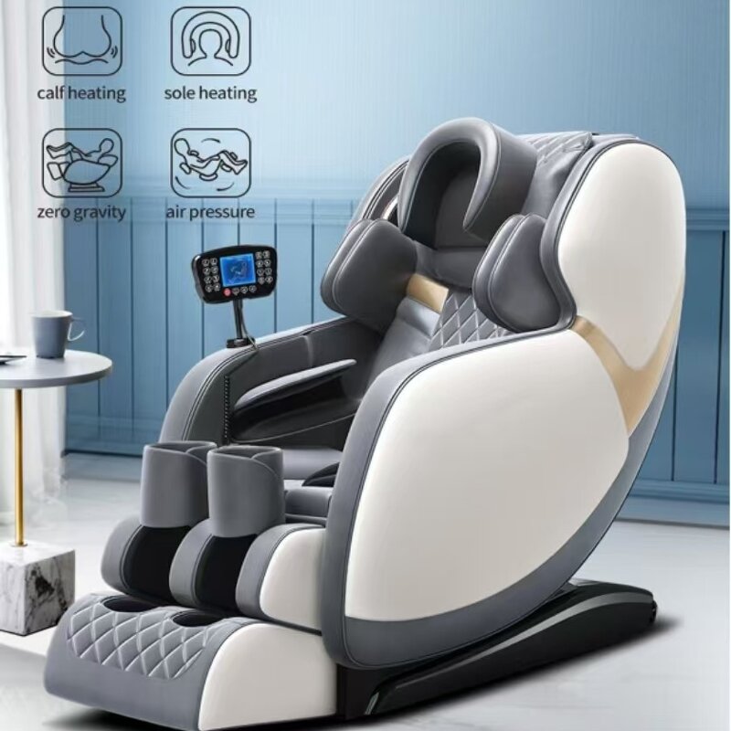 Massage Chair Manufacturer - MC01A 8D White Full Body Zero Gravity