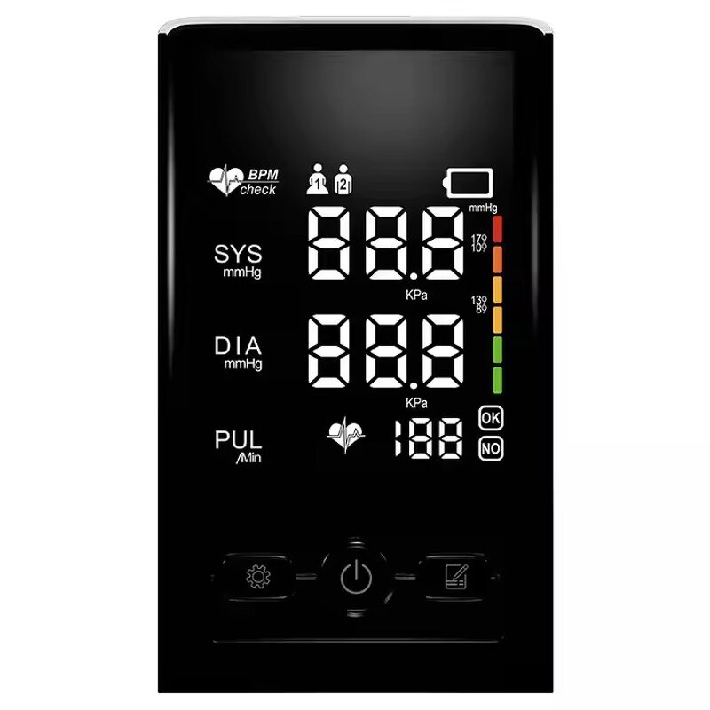 Blood Pressure Monitor Manufacturer - Fully Automatic Electric Sphygmomanometer Upper Arm Medical Electronic Digital BP