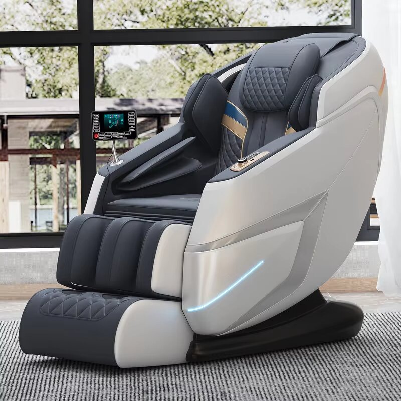 Massage Chair Manufacturer - Real Relax SL-Track Shiatsu Zero Gravity Recliner for Home