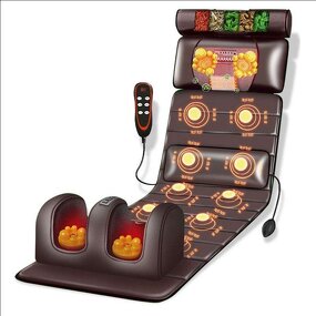 Massage Cushion Manufacturer - Adjustable Full Body with 10 Vibrating Nodes Heat for Neck Back