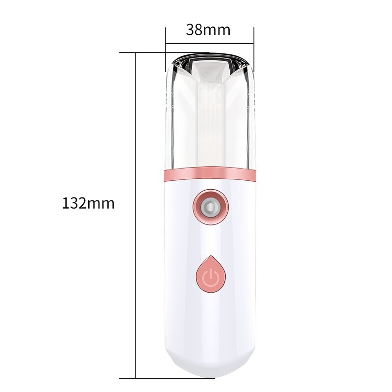 Mini Facial Steamer - Electric Nano Mist for Skin Hydrating Home Use