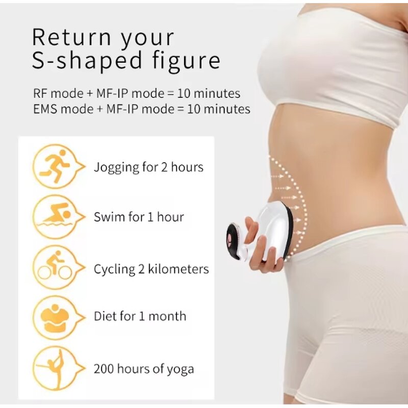 RF Body Slimming Massager - Shein Professional Handheld Skin Tightening