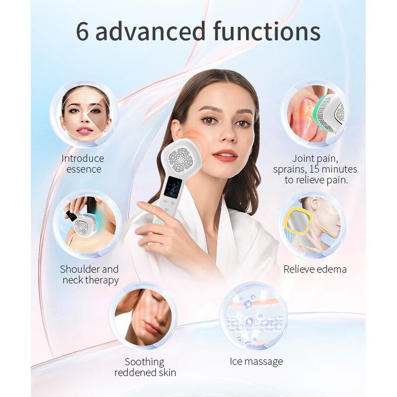 RF Eye Beauty Wand - BLK Shein TikTok Heating Dark Circles Massager