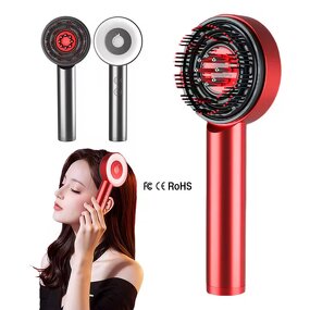 EMS Scalp Massager Comb - USB Electric Hair Oil Applicator for Circulation