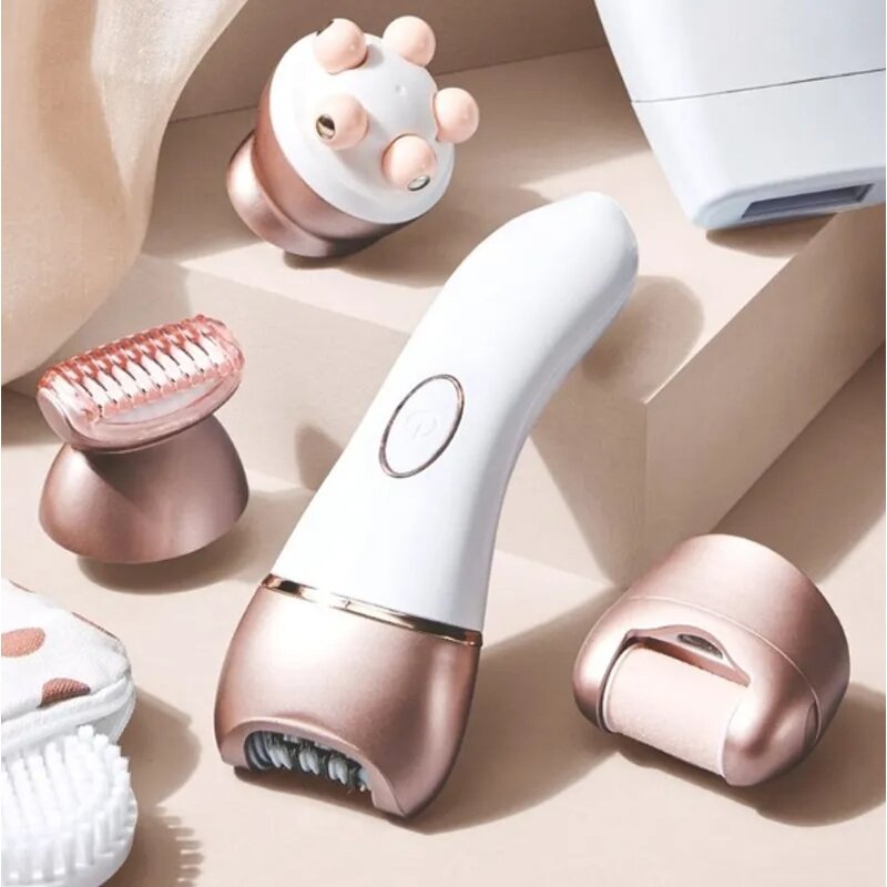 5 in 1 Hair Removal Appliance - Lady Shaver Callus Remover Epilator