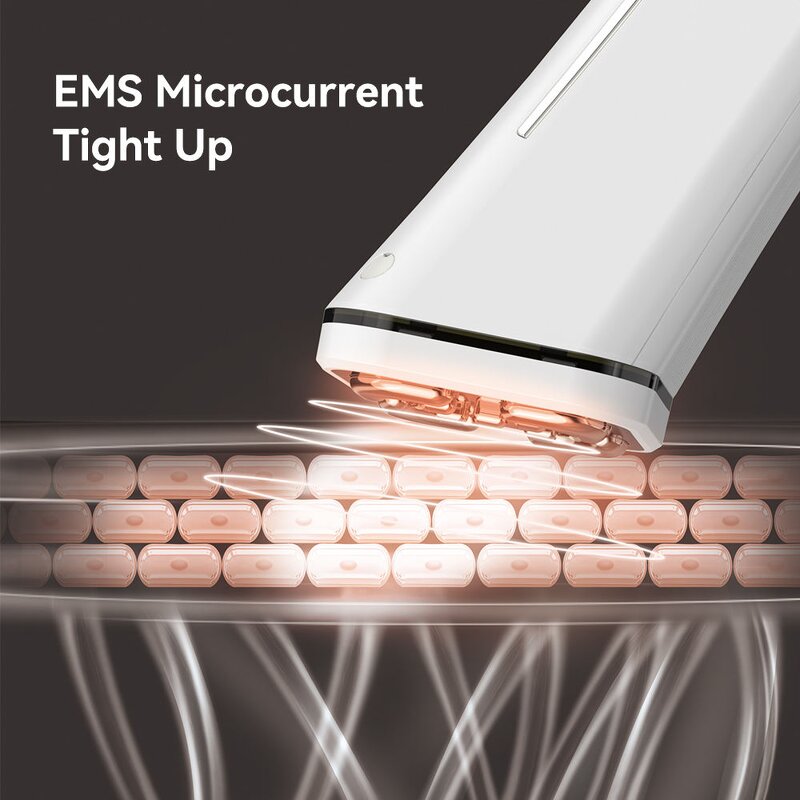 Galvanic Facial Massager - Hand Held Home Use Face Lifting Anti-Wrinkle Tool