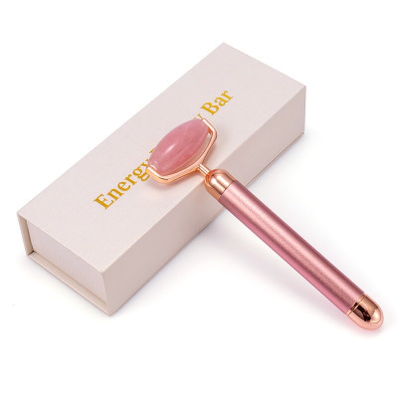 24k Gold Beauty Bar - Electric 3D Thin Face Lift Vibrate Roller