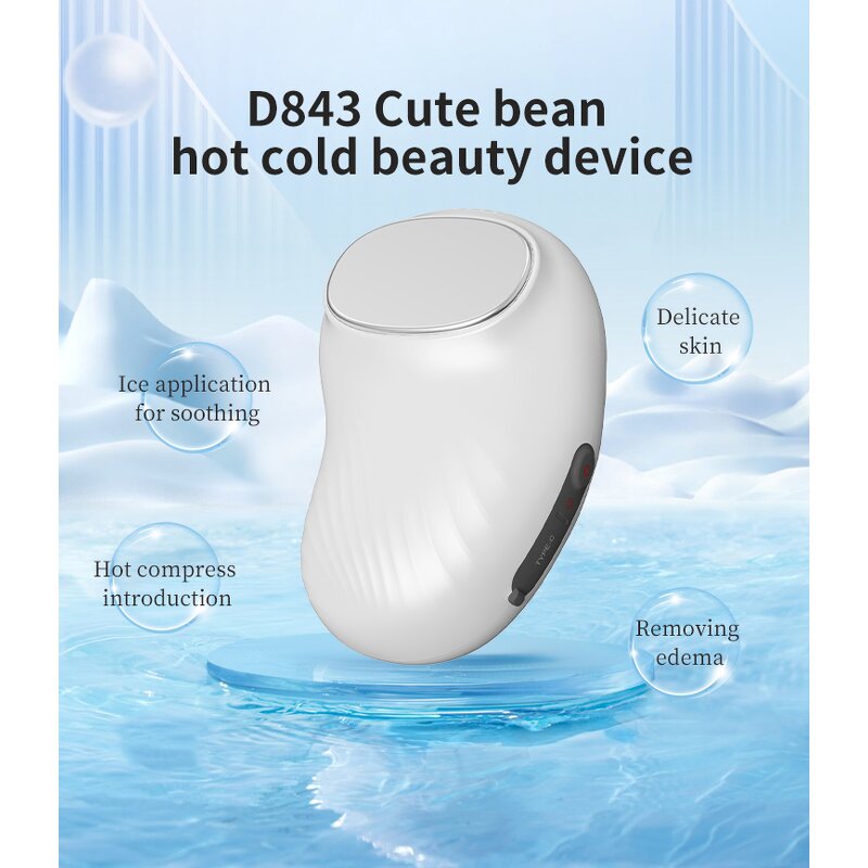 Hot Cold Compress Massage Device - Portable Handheld Face Firming Tool