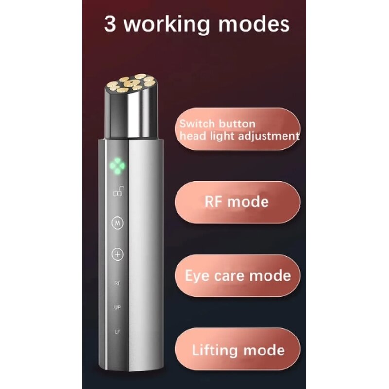 Microcurrent Facial Toning Device - USB Electric Face Neck Lifting Tool