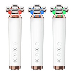 7 in 1 Facial Massager - Electric Hot Cold Face Neck Lifting Device