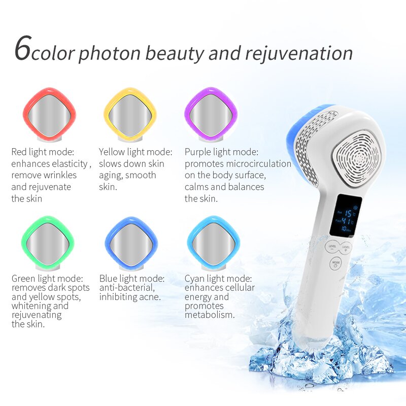 Ice Hammer Instrument - 2025 New Hot Cold Skincare Face Lifting Massager