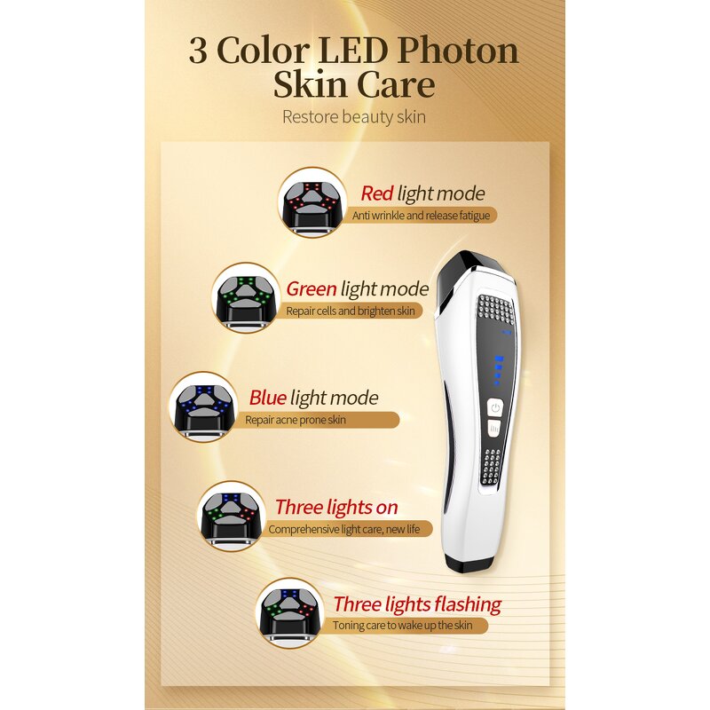 EMS Face Massager - 2023 Mid-frequency Pulse Microcurrent Wrinkle Remover