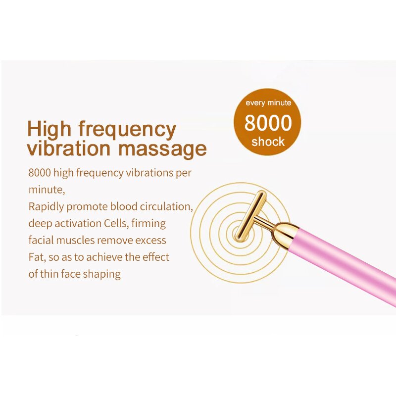 24k Gold Face Lifting Massager - Neck & Face Beauty Gift Device