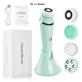 High Frequency Facial Massager - Colorful LED Light Therapy Skin Tightener