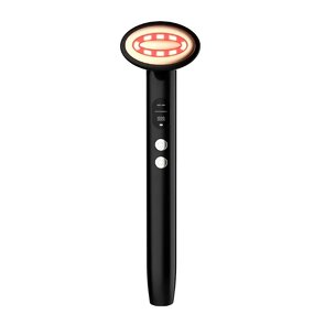 LED Light Facial Beauty Machine - Hot Cool Face Lifting UK Plug Tool