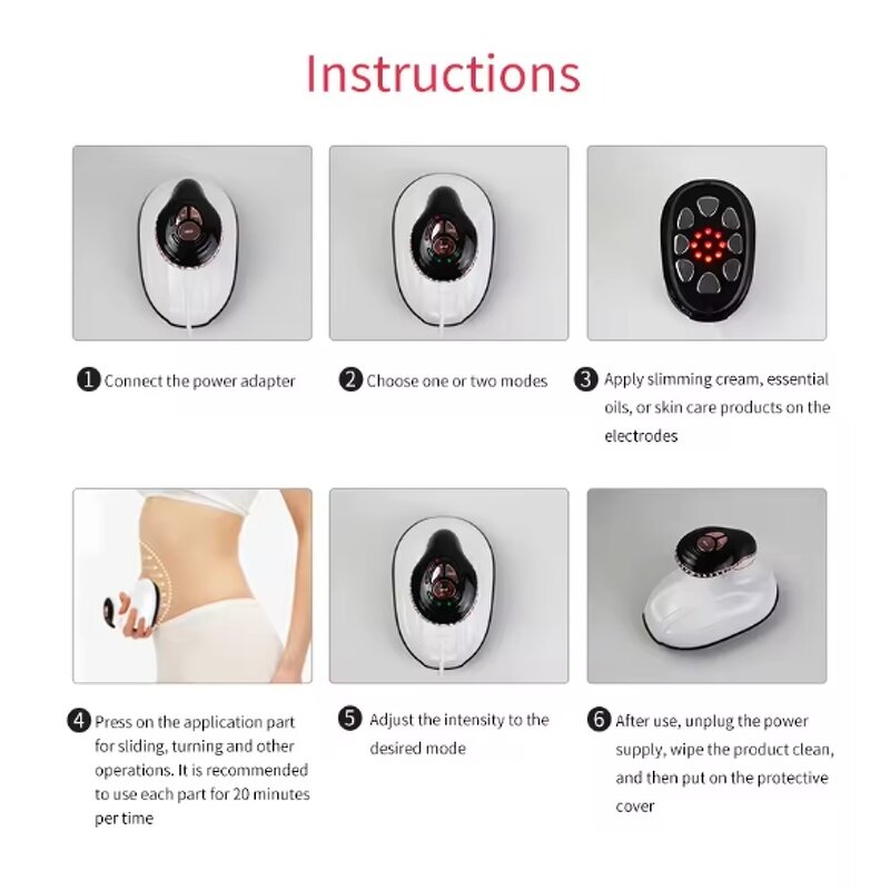 RF Body Slimming Massager - Shein Professional Handheld Skin Tightening