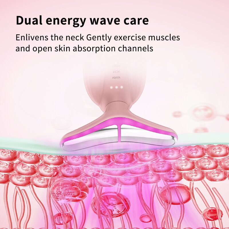 LED Face Neck Beauty Device - 2025 Best Selling 7 Color Home Use Tool