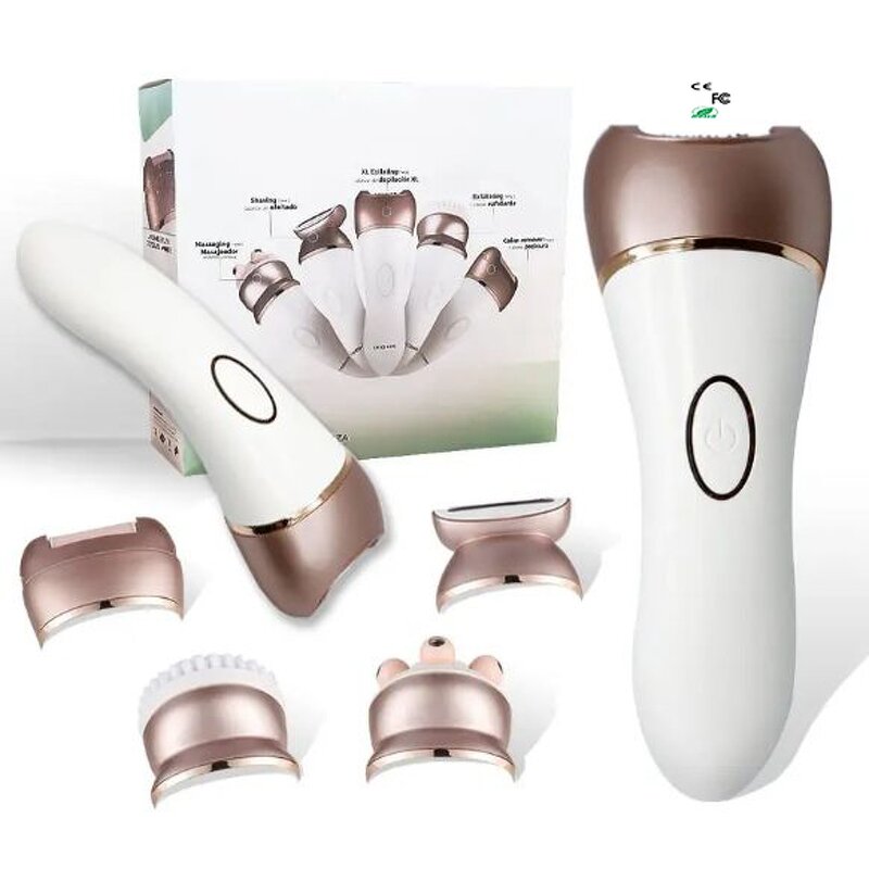5 in 1 Hair Removal Appliance - Lady Shaver Callus Remover Epilator