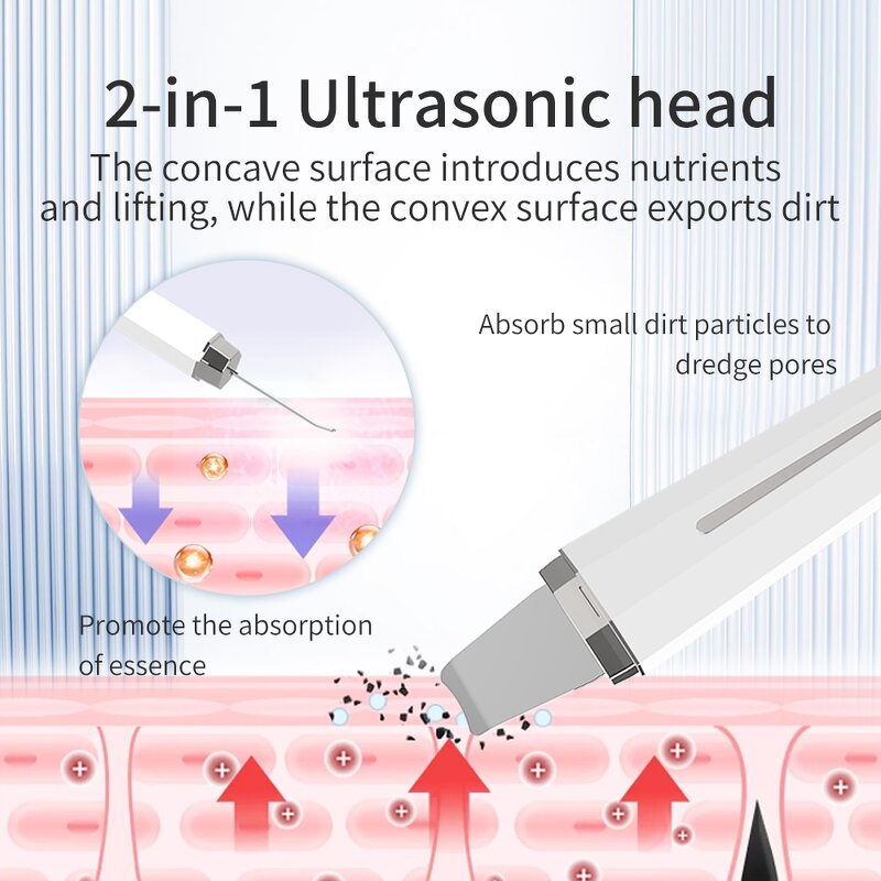 Ultrasonic Skin Scrubber - Exclusive Sales Acne Pore Facial Cleaner