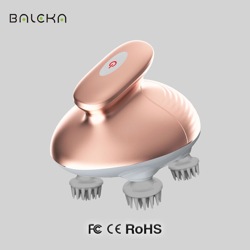 Octopus Head Massager - Portable Electric Scalp Scratcher Multi-Plug