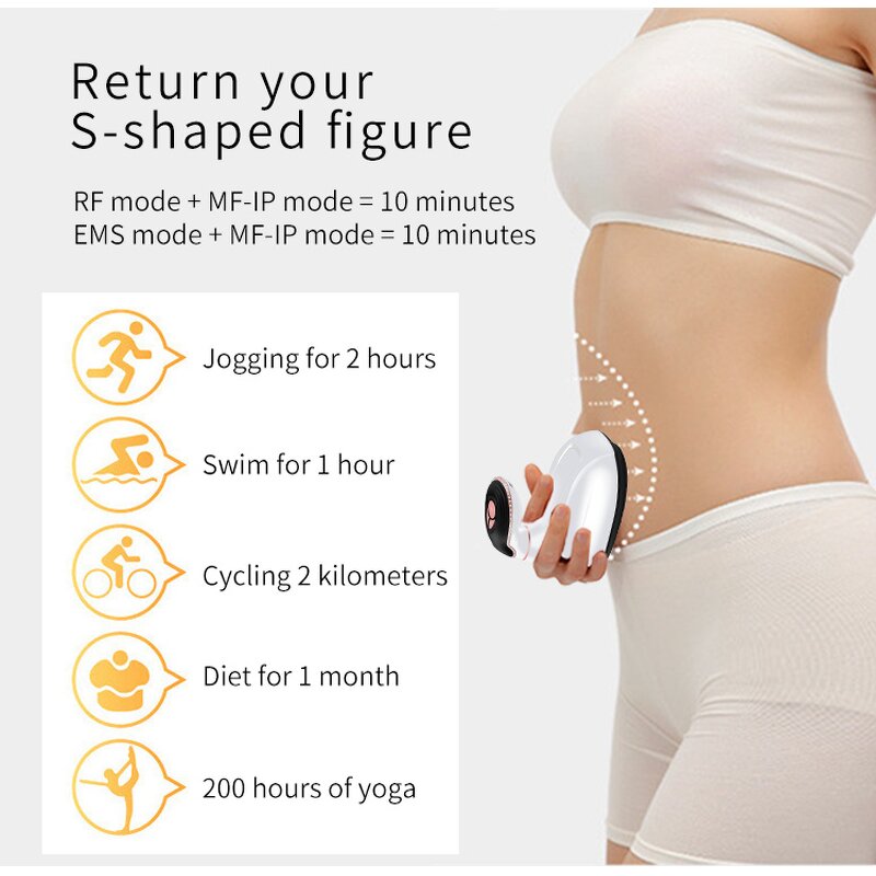 Handheld Body Firming Machine - Home Use Fat Burning Cellulite Reducer