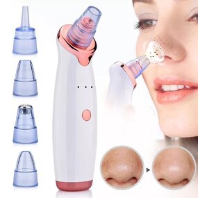 Facial Pore Cleaner - Upgraded Blackhead Remover Whitehead Extractor