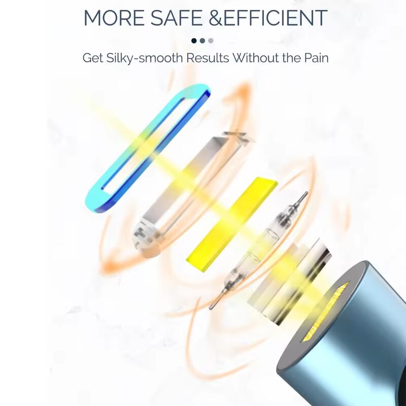 510 K IPL Laser Epilator - Ice Cool Stainless Steel Painless Hair Remover