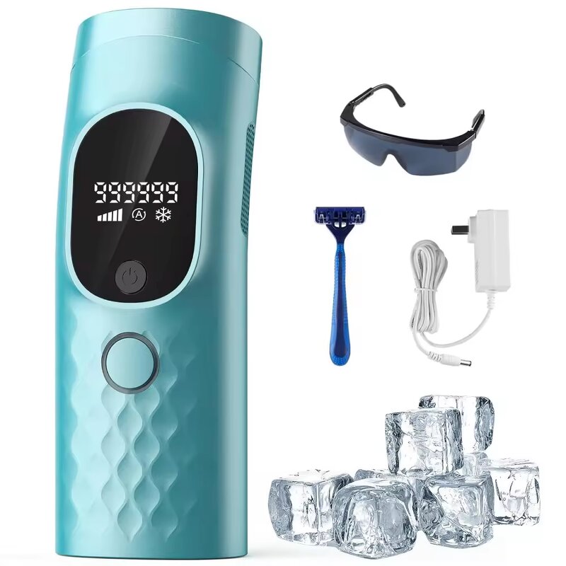 Portable Laser Hair Remover - Armpit Acne Painless Ice Cooling Depilator