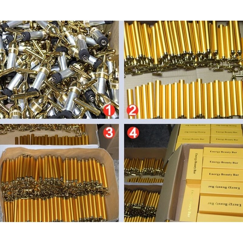 24K Gold Energy Beauty Bar - Daily Facial Neck Lifting Skin Care Tool