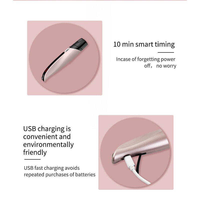 EMS Eye Beauty Wand - 4 in 1 Rechargeable Red Light Therapy Massager