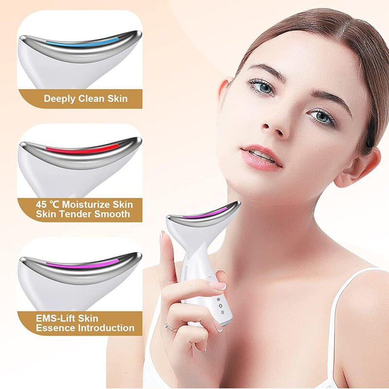 V Face Neck Massager - Shein Wholesale Multi-functional Home Use Device
