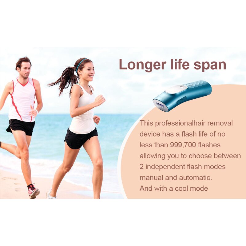 Portable Laser Hair Remover - Armpit Acne Painless Ice Cooling Depilator