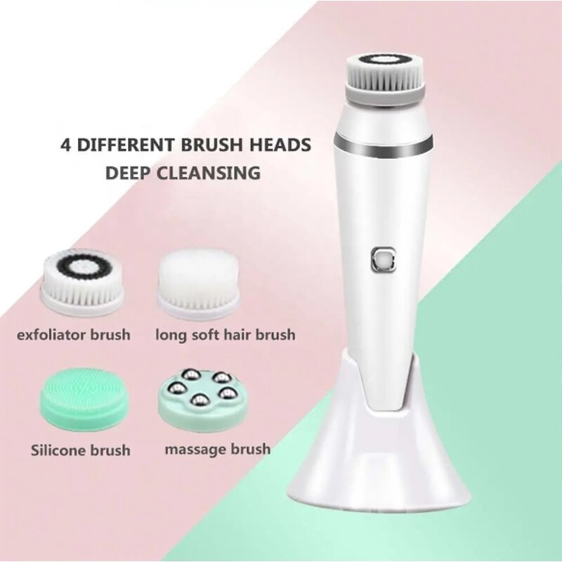 High Frequency Facial Massager - Colorful LED Light Therapy Skin Tightener